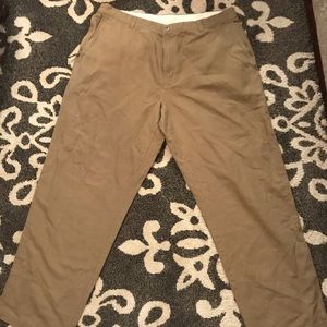 Columbia men’s dark khaki pants, size 42-32